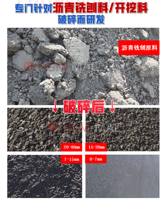 瀝青再生料齒輥破碎機 瀝青再生料齒輥破碎機