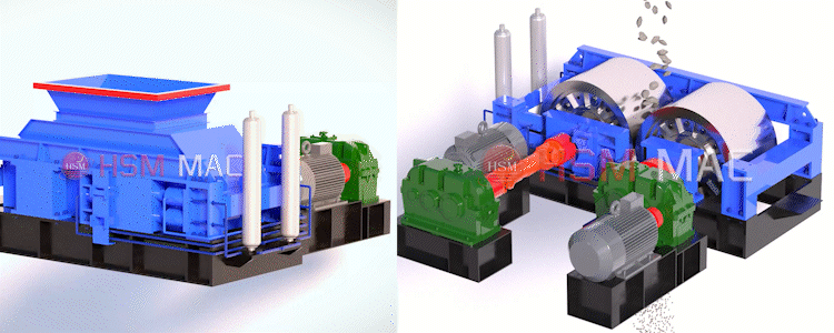 液壓對輥制砂機原理 液壓對輥制砂機原理